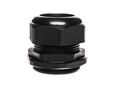 Dławnica kablowa poliamidowa M63 IP68 DP-EN 63 HM BK czarna E03DK-01040127001