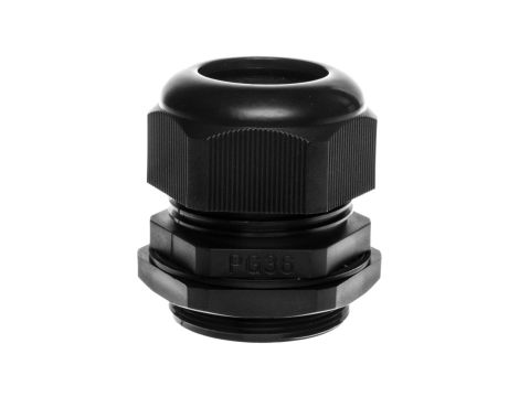 Dławnica kablowa poliamidowa PG36 IP68 DP 36/H BK czarna E03DK-01030300701