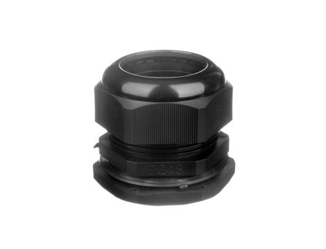 Dławnica kablowa poliamidowa PG48 IP68 DP 48/H BK czarna E03DK-01030300901