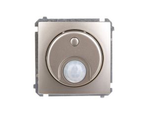 Simon Basic Wyłącznik z czujnikiem ruchu 20-500W satynowy BMCR10T.01/29