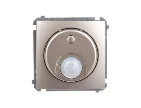 Simon Basic Wyłącznik z czujnikiem ruchu 20-500W satynowy BMCR10T.01/29