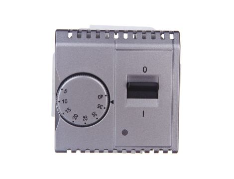 Simon Basic Regulator temperatury z czujnikiem wewnętrznym stal inox BMRT10w.02/21