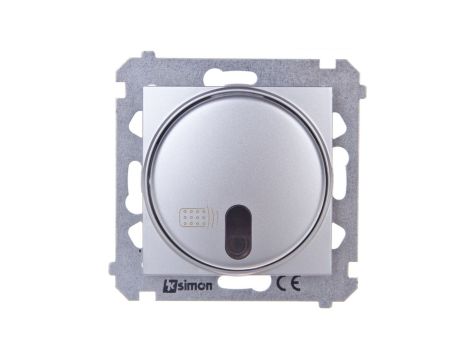 Simon 54 Łącznik zdalnie sterowany z przekaźnikiem srebrny mat DWP10P.01/43
