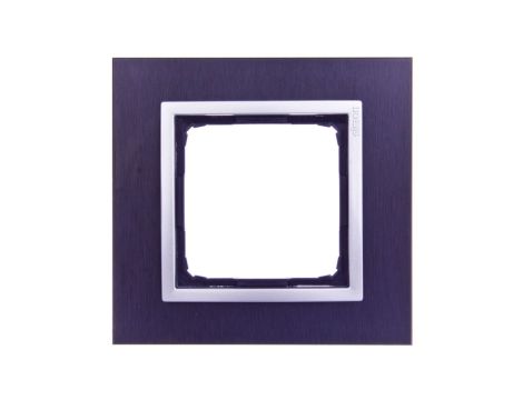 Simon 54 Nature Ramka pojedyncza metal INOX YIN DRN1/78