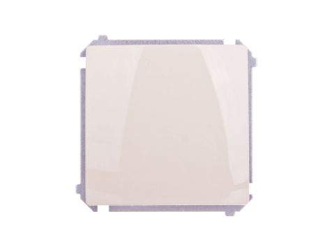 Simon Basic Przycisk pojedynczy zwierny, szybkozłącza, beżowy BMP1.01/12