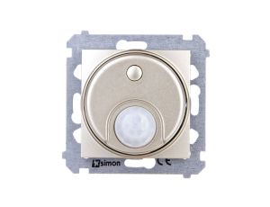 Simon 54 Łącznik z czujnikiem ruchu i przekaźnikiem złoty mat DCR10P.01/44