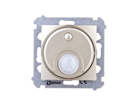 Simon 54 Łącznik z czujnikiem ruchu i przekaźnikiem złoty mat DCR10P.01/44
