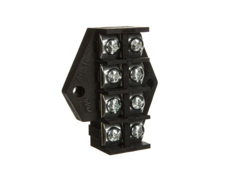 Płytka odgałęźna /10mm2/ 4-tory czarna ZPT4-10.0 83005007