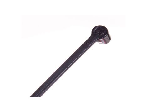 Opaska kablowa 290x3,5 czarna UV 2-LOCK zęby stalowe BMTN2936 /100szt./