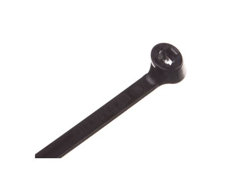 Opaska kablowa 360x4,5 czarna UV 2-LOCK zęby stalowe BMTN3749 /100szt./