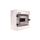 Rozdzielnica hermetyczna modułowa (500V AC ,1000V DC) 1x8 natynkowa IP65 RH-8/Z (z zamkiem) 36.9