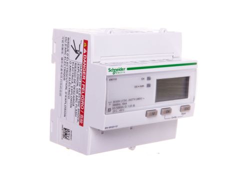 Licznik energii elektrycznej 1/3-fazowy 63A 100-277/173-480V kl.1/B Modbus MID taryfowy cyfrowy modułowy iEM3155 A9MEM3155