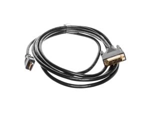Kabel adapter HDMI Highspeed 1.3 Typ HDMI A/DVI-D(18+1), M/M czarny 3m AK-330300-030-S