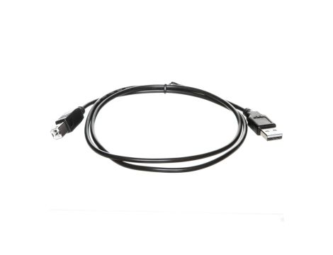 Kabel połączeniowy USB 2.0 Typ USB A/USB B, M/M czarny 1m AK-300102-010-S