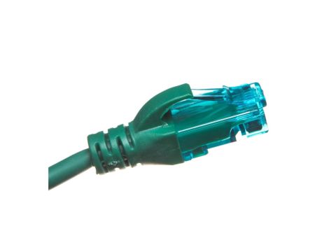 Kabel krosowy (Patch Cord) U/UTP kat.5e zielony 3m DK-1512-030/G