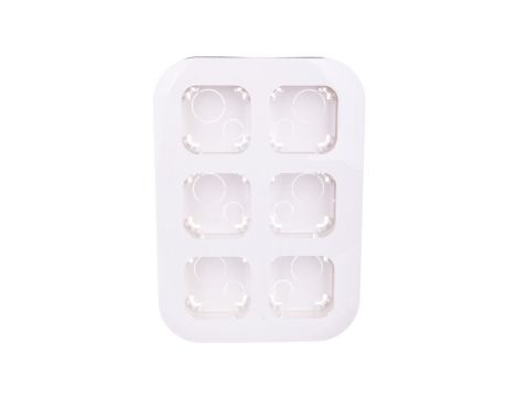 FORIX Stacja robocza sześciokrotna biała 782496