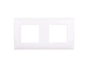 DANTE Ramka podwójna tworzywo ASA BIAŁY 450482