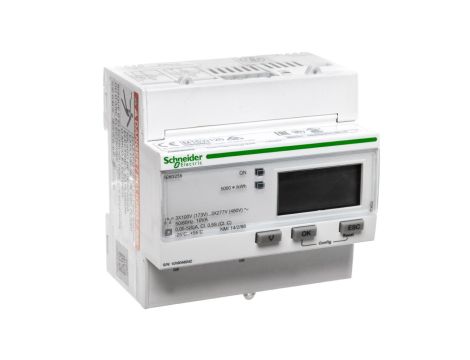 Licznik energii elektrycznej 1/3-fazowy 5A przekładnik 100-277/173-480V kl.0,5S/C Modbus MID taryfowy cyfrowy iEM3255 A9MEM3255