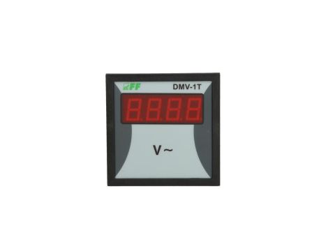 Woltomierz 1-fazowy cyfrowy 0-600V AC dokładność 1 DMV-1T