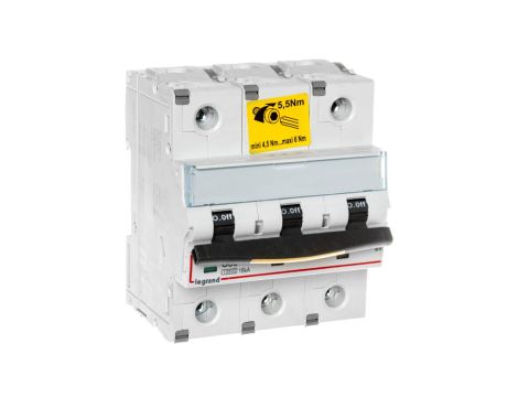 Wyłącznik nadprądowy 3P C 80A 16kA AC 10/ S313 DX3 409280