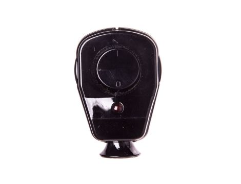 Wtyczka kątowa z wyłącznikiem i diodą 16A 2P+Z 230V UNI-SCHUKO czarna IP20 9002216s