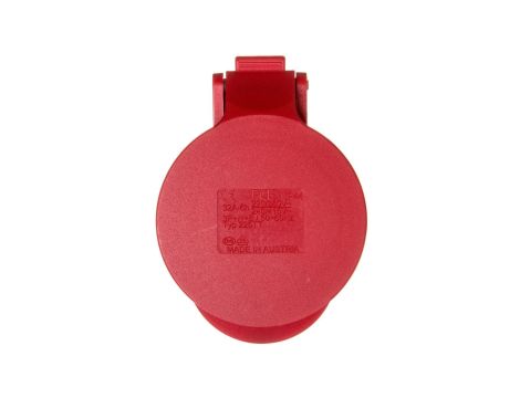 Gniazda przenośne 32A 5P 400V czerwone IP44 TURBO SHARK 225-6TT