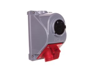 Gniazdo stałe z wyłącznikiem 0-1 16A 4P 400V IP44 COMBO-POL 96061440W