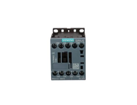 Stycznik pomocniczy 2Z 2R cewka 24V DC S00 przyłącze śrubowe SIRIUS 3RH2122-1BB40