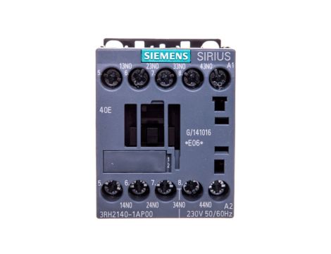 Stycznik pomocniczy 4Z cewka 230V 50-60Hz S00 przyłącze śrubowe SIRIUS 3RH2140-1AP00