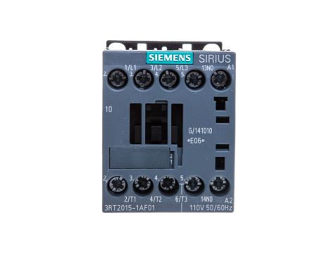 Stycznik mocy 7A 3P 110V AC 1Z 0R S00 3RT2015-1AF01