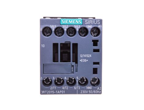 Stycznik mocy 7A 3P 230V AC 1Z 0R S00 3RT2015-1AP01