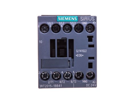 Stycznik mocy 7A 3P 24V DC 1Z 0R S00 3RT2015-1BB41