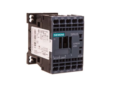 Stycznik mocy 7A 3P 24V DC 1Z 0R S00 3RT2015-2BB41