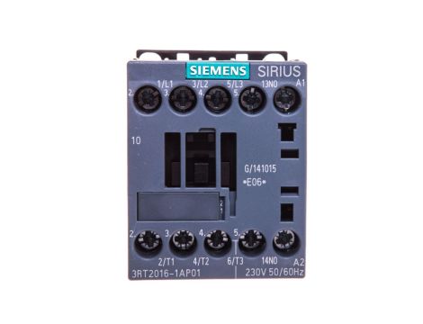 Stycznik mocy 9A 3P 230V AC 1Z 0R S00 3RT2016-1AP01