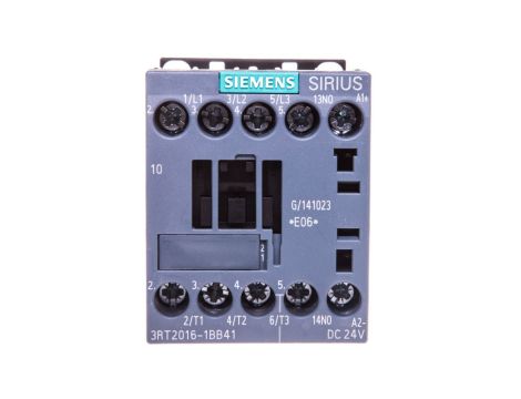 Stycznik mocy 9A 3P 24V DC 1Z 0R S00 3RT2016-1BB41