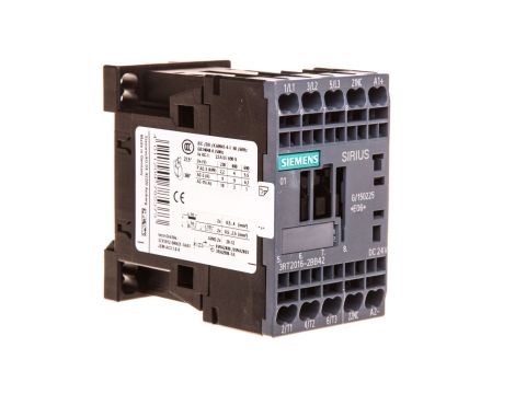 Stycznik mocy 9A 3P 24V DC 0Z 1R S00 3RT2016-2BB42