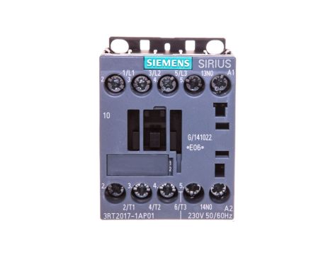 Stycznik mocy 12A 3P 230V AC 1Z 0R S00 3RT2017-1AP01