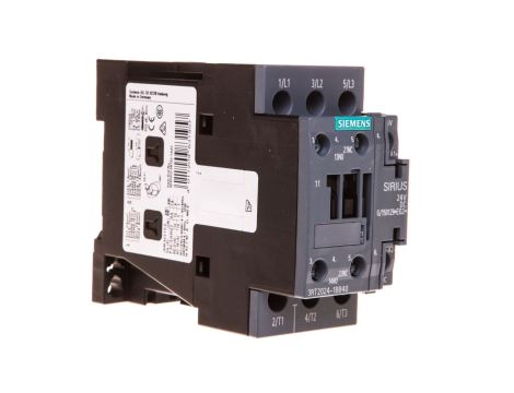 Stycznik mocy 12A 3P 24V DC 1Z 1R S0 3RT2024-1BB40