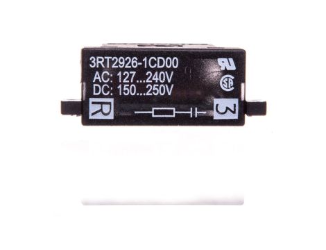Układ tłumiący RC 127-240V AC 150-250V DC ze wkaźnikiem LED S0 3RT2926-1CD00