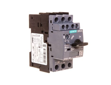 Wyłącznik silnikowy 3P 0,18-0,25A 1Z 1R S00 3RV2011-0CA15