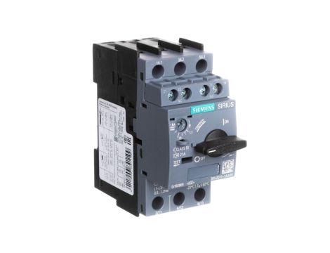 Wyłącznik silnikowy 3P 1,1-1,6A 1Z 1R S00 3RV2011-1AA15