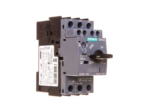 Wyłącznik silnikowy 3P 1,4-2A 1Z 1R S00 3RV2011-1BA15