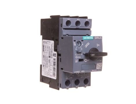 Wyłącznik silnikowy 3P 1,5kW 3,5-5A S00 3RV2011-1FA10