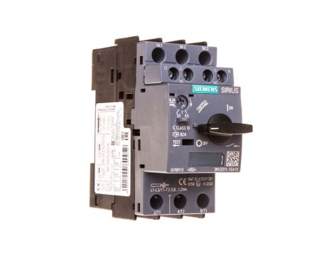 Wyłącznik silnikowy 3P 2,2kW 4-6,3A 1Z 1R S00 3RV2011-1GA15