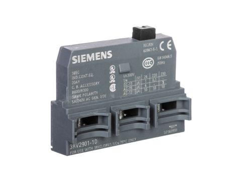 Styk pomocniczy 1P montaż czołowy S00/0 3RV2901-1D