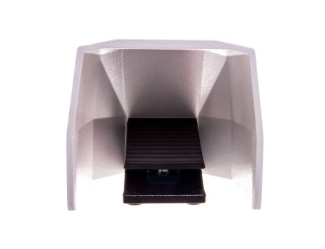 Przycisk nożny bezpieczeństwa pojedynczy z osłoną z blokadą szary metal 2Z 2R 2 kroki IP65 3SE2924-3AA20