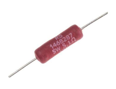 Rezystor 5.1 5W 5 50ppm/C drutowy RS PRO /5szt./