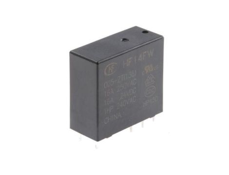 Przekaźnik mocy 5V dc SPDT RS PRO 530mW, montaż PCB 47 Otwór przezierny