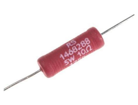 Rezystor 10 5W 5 20ppm/C drutowy RS PRO /5szt./