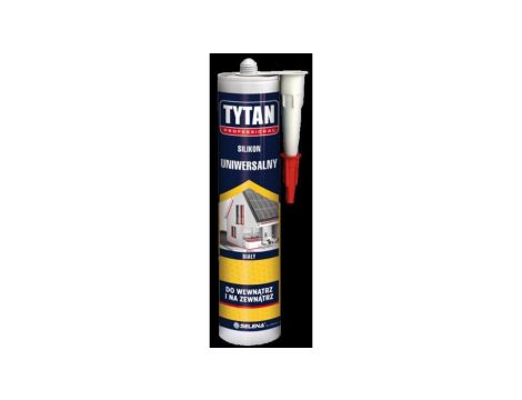 SILIKON UNIWERSALNY TYTAN 280ML BEZBARWNY
